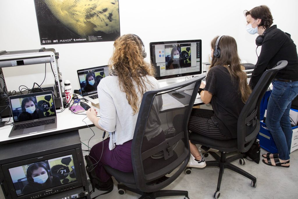Da sinistra Elena Gugliuzza, Amanda Caprara, Simona Gamba (Stefano Spinelli)