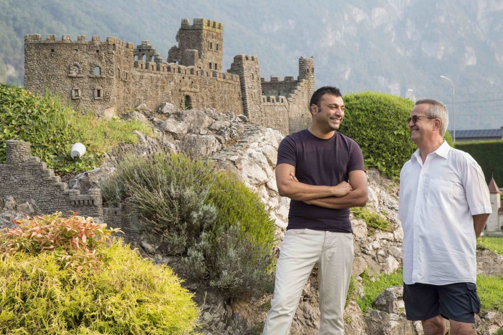 Dominique Vuigner e suo figlio Jöel (Stefano Spinelli)