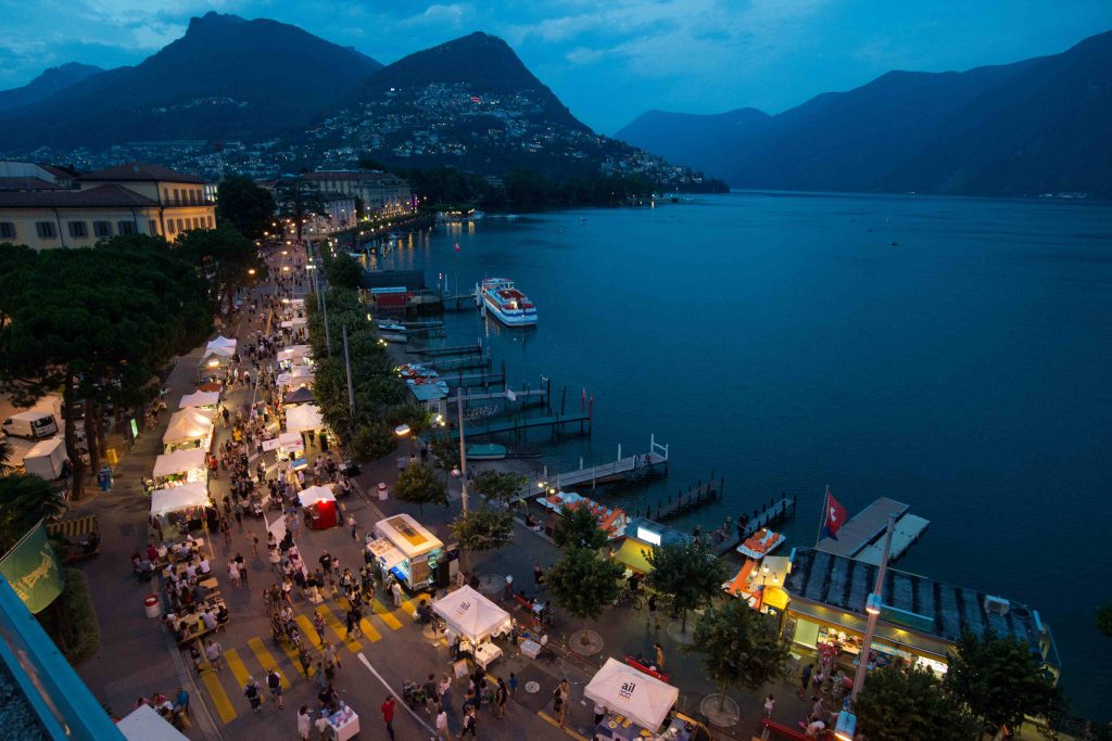 Una spiaggia dal Cassarate al LAC? Un sogno forse solo da ridimensionare nelle dimensioni, ma non da dimenticare (Ti-Press)