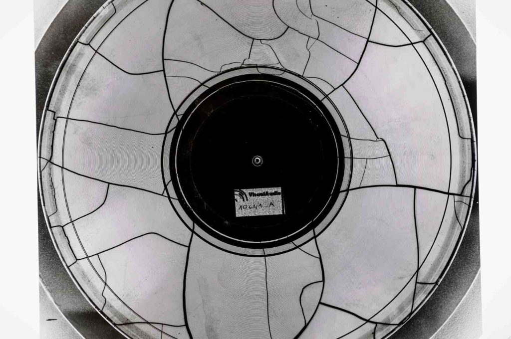 Esempio di un disco deteriorato