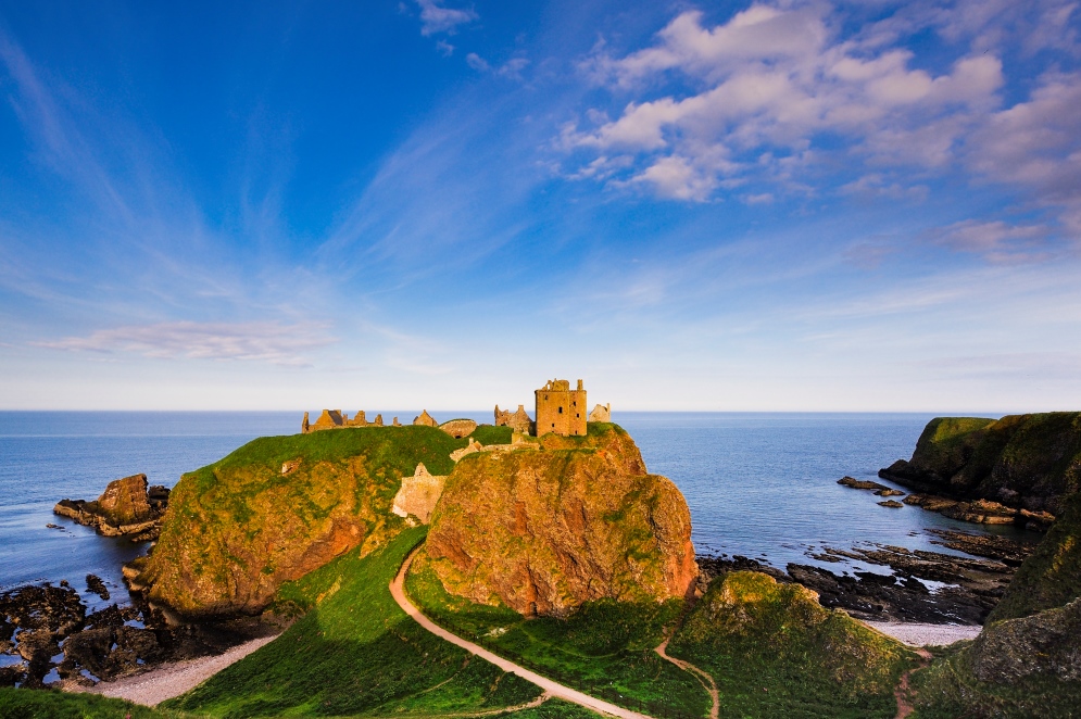 Castello di Dunnottar. Questa fortezza inespugnabile custodisce molti segreti preziosi della Scozia