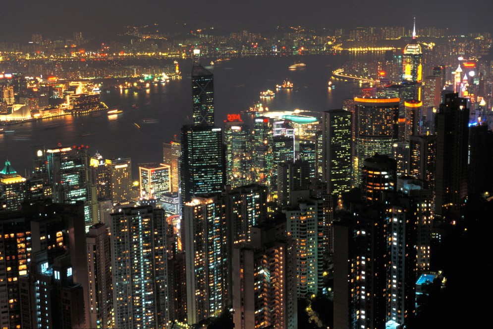 Vista da Victoria Peak.