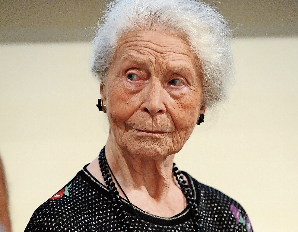 Mary de Rachewiltz a Mantova per il Festivaletteratura 2012 (Niccolò Caranti)