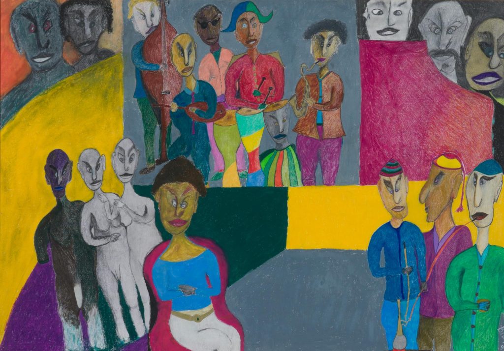 Un'opera di Fabrizio Pisciani