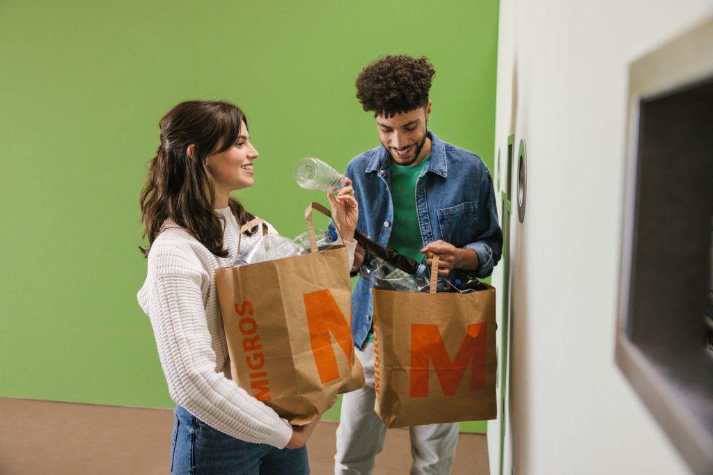 Migros ha un ruolo attivo anche nella raccolta delle plastiche