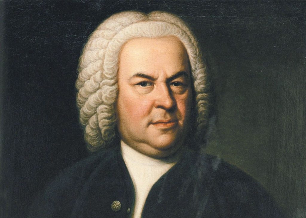 Un ritratto di Johann Sebastian Bach (1685-1750) (Wikipedia)