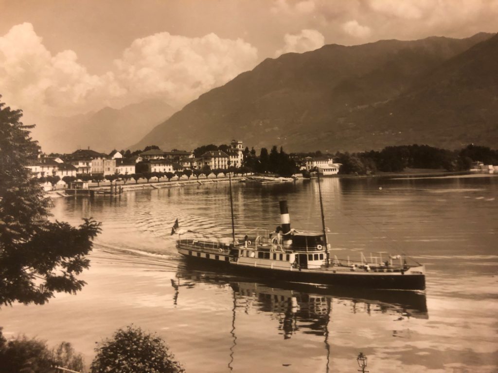 Un’immagine d’epoca del piroscafo Torino costruito nel 1913 (Gestore Governativo Ente Navigazione Laghi, GGNL).
