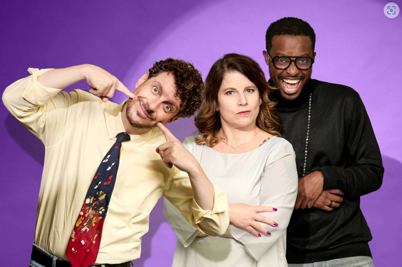 Flavio Sala, Nathalie Devantay e Charles Nguela (Christian Schnurr)