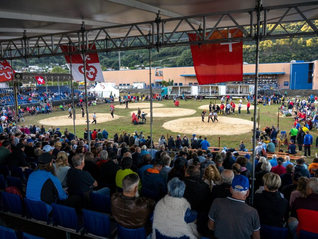 L'arena sarà allestita appositamente per l'evento di Biasca