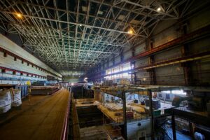 Dentro una centrale nucleare che si sta lentamente spegnendo