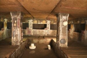 Una necropoli monumentale alle porte di Cerveteri