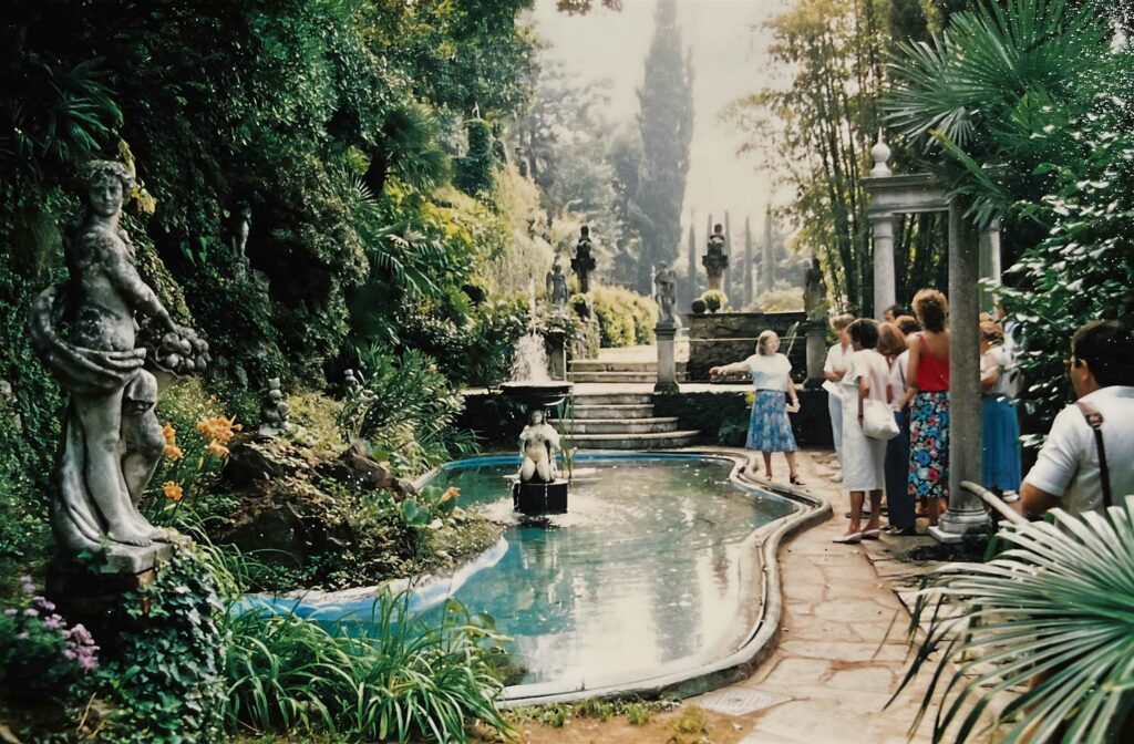 Colette Broglie nei panni della guida. (Archivio privato Colette Broglie)